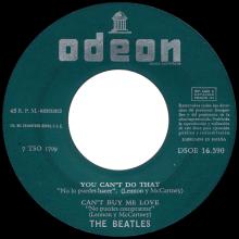 sp111 Please Please Me / Ask Me Why / You Can't Do That / Can't Buy Me Love - pic 4
