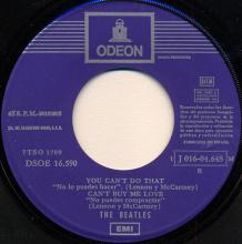 sp110  Please Please Me / Ask Me Why / You Can't Do That / Can't Buy Me Love - pic 10