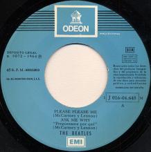 sp110  Please Please Me / Ask Me Why / You Can't Do That / Can't Buy Me Love - pic 11