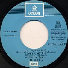 sp110  Please Please Me / Ask Me Why / You Can't Do That / Can't Buy Me Love - pic 12