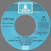 sp203  What You're Doing / I Don't Want To Spoil The Party / Everybody's Trying To Be My Baby / Every Little Thing - pic 9