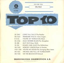 CILLA BLACK - IT'S FOR YOU - SWEDEN - R 5162 - pic 1