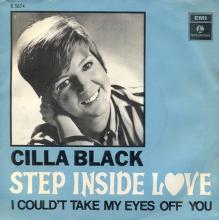 CILLA BLACK - STEP INSIDE LOVE - DENMARK - R 5674 - pic 1