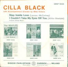 CILLA BLACK - STEP INSIDE LOVE - ITALY - QMSP 16425 - pic 2