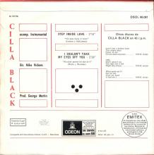 CILLA BLACK - STEP INSIDE LOVE - SPAIN - DSOL 66.091 - pic 1