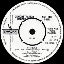 P.J. PROBY - THAT MEANS A LOT - UK - LIB 10215 - PROMO - pic 1