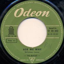 ger070  Misery / Ask Me Why - pic 1
