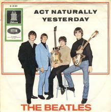 ger320  Act Naturally / Yesterday - pic 1