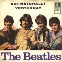 ger335  Act Naturally / Yesterday - pic 1