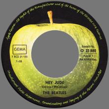 ger541 HEY JUDE / REVOLUTION - APPLE - 0 23 880 - pic 1