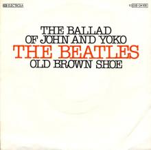 ger570  The Ballad Of John And Yoko / Old Brown Shoe - pic 1