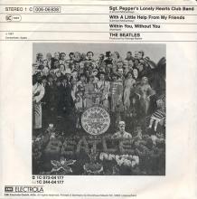 ger930 931  Sgt. Pepper's Lonely Hearts Club Band / With A Little Help From My Friends  - pic 1