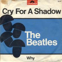 0090 / Cry For A Shadow / Why / Polydor 52 275 - pic 1