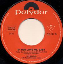 0110 / Ain't She Sweet / If You Love Me, Baby / Polydor 52 317 - pic 4