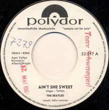ger125   Ain't She Sweet / If You Love Me, Baby  Polydor 52 317 - pic 1