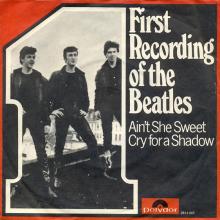 0145 /  Ain't She Sweet / Cry For A Shadow / Polydor 2814 043 - pic 1
