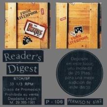 SPAIN 1981 00 00 - P-106 - SELECCIONES DEL READER'S DIGEST - PROMO "THE BEATLES BOX"  - pic 1