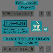 sp141 Get Back / Don't Let Me Down - pic 5