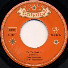 gr05 / Ya Ya Part 1 / Sweet Georgia Brown / NHH 66 849 polydor - pic 1