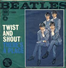 ITALY 1903 TWIST AND SHOUT ⁄ THERE'S A PLACE - TOLLIE RECORDS - T-9001 - pic 1