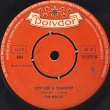 sw020 / My Bonnie / Cry For A Shadow / Polydor NH 10 973 - pic 4
