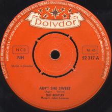 sw050 /  Ain't She Sweet / If You Love My Baby / Polydor NH 52317 - pic 1