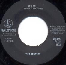 sw170  Rock And Roll Music / If I Fell    SD 5974   - pic 6