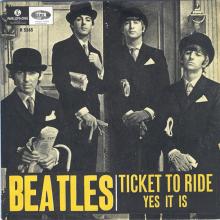 sw180  Ticket To Ride / Yes It Is   R 5265 - pic 1