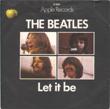 sw360   Let It Be / You Know My Name (Look Up The Number)    R 5833 - pic 1