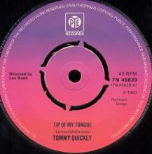 sw430 Tip Of My Tongue / Heaven Only Knows 7N 45629 - pic 1