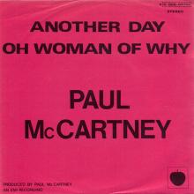 be01 Another Day ⁄ Oh Woman Oh Why 4C 006-04758  - pic 1