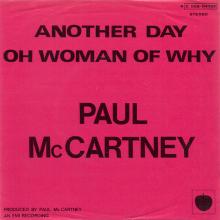 be01 Another Day ⁄ Oh Woman Oh Why 4C 006-04758  - pic 1