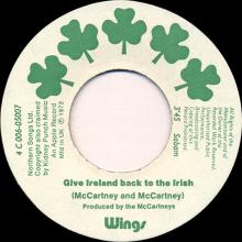 be03 Give Ireland Back To The Irish (Version) 4C 006-05007 - pic 1