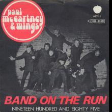 be11a-b Band On The Run ⁄ Nineteen Hundred And Eighty Five 4C 006-05635 - pic 1