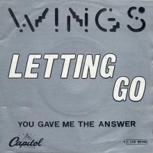 be14 Letting Go ⁄ You Gave Me The Answer 4C 006-96940 - pic 3