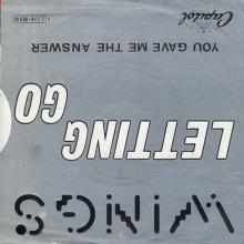 be14 Letting Go ⁄ You Gave Me The Answer 4C 006-96940 - pic 1