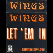 be17a-b Let '(s) Em In ⁄ Beware My Love 4C 006-98062 - pic 1