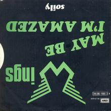 be18 Maybe I'm Amazed ⁄ Soily 4C 006-98701 - pic 1