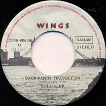 be20 With A Little Luck ⁄ Backwards Traveller⁄Cuff Link 4C 006-60639 - pic 1