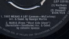 P.J. PROBY - THAT MEANS A LOT - UK - LEP 2251 - EP - pic 1