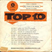 BILLY J. KRAMER WITH THE DAKOTAS - FROM A WINDOW - R 5156 - SWEDEN - pic 2