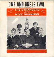 THE STRANGERS WITH MIKE SHANNON - ONE AND ONE IS TWO - BIC 101 - SWEDEN - REISSUE 1976  - pic 1
