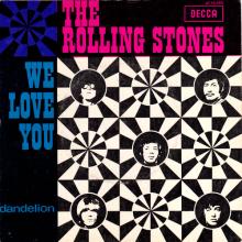 THE ROLLING STONES - WE LOVE YOU - HOLLAND - DECCA - AT 15 080 - pic 1