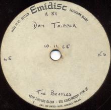 The Beatles Acetate Day Tripper - pic 1