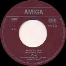ddr19 Mull Of Kintyre ⁄ Girl's School Amiga Stereo 4 56 336 - pic 1