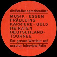 de fl 1965 11 01 - OK ist okay ! Beatles Interview - Scherpe Krefeld - German Magazine With Flexi  - pic 3