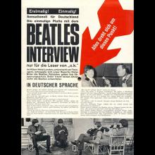 de fl 1965 11 01 - OK ist okay ! Beatles Interview - Scherpe Krefeld - German Magazine With Flexi  - pic 4