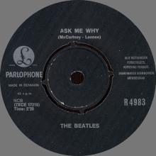 Beatles Discography Denmark dk01a-b Please Please Me ⁄ Ask Me Why - Parlophone R 4983 - pic 6