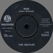 Beatles Discography Denmark dk19a Paperback Writer ⁄ Rain - Parlophone R 5452 - pic 1
