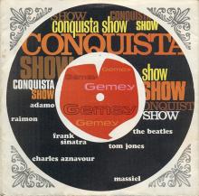 es fl 1968 - 261 Gemey - Conquista Show - i Minutos De Conquista Gemey ! ⁄ D.L.B-10750-1968  - pic 2